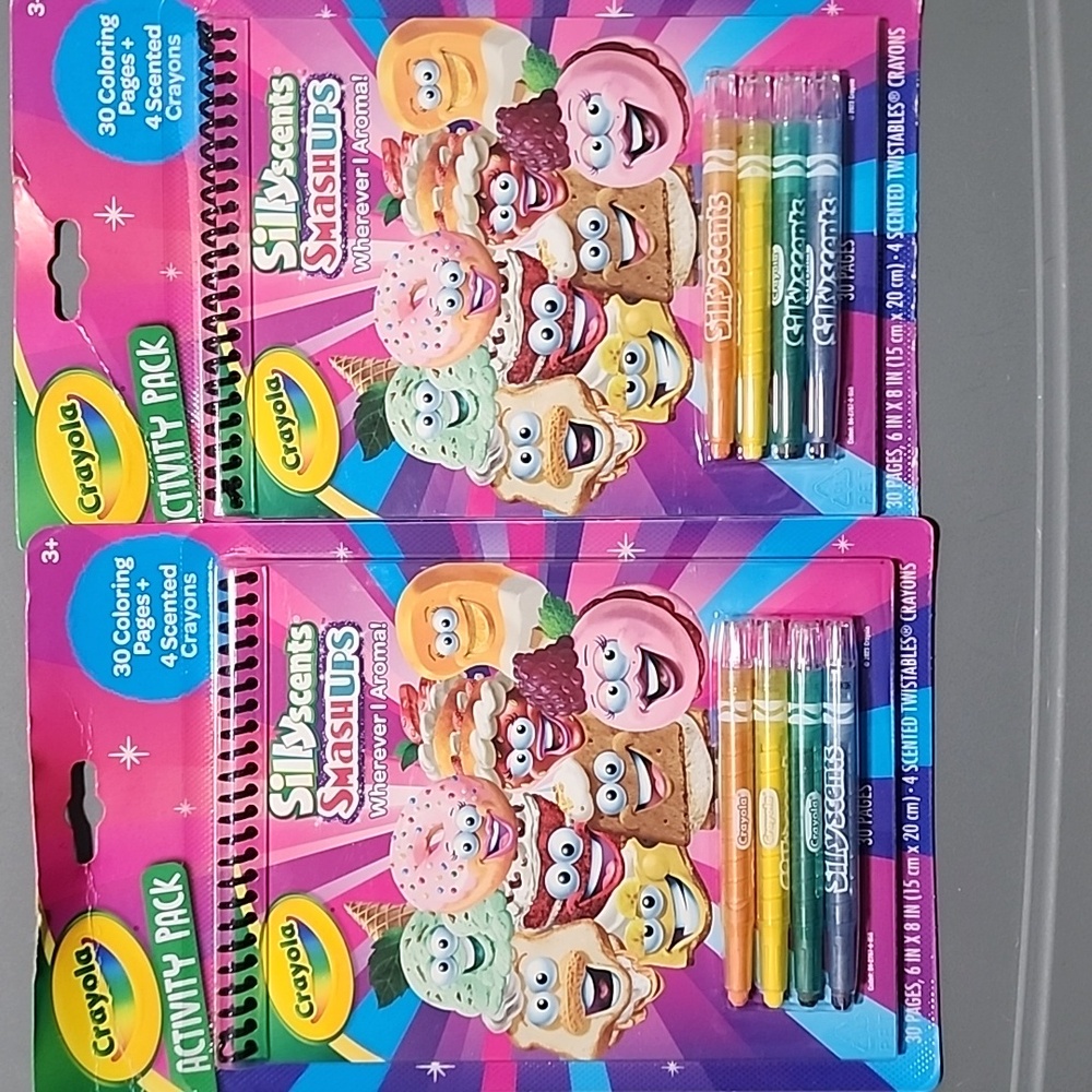 Crayola Silly Scents Smashups Activity Pack,Set of 2